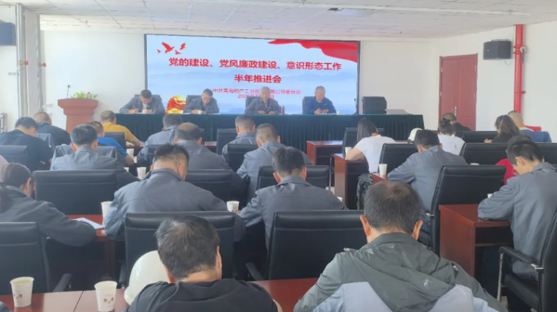 工投公司黨委召開(kāi)黨的建設(shè)、黨風(fēng)廉政建設(shè)、意識(shí)形態(tài)工作半年推進(jìn)會(huì)